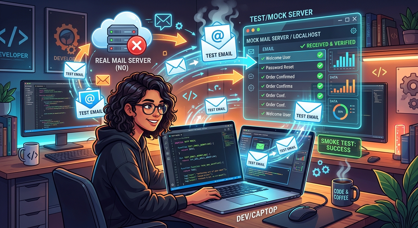 Smoke Testing Email Workflows in Dev Without a Real Mail Server
